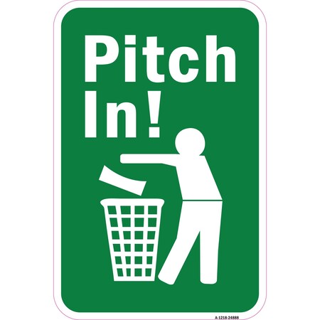 Signmission Safety Sign, 12 in Height, Aluminum, 18 in Length, 24888 A-1218-24888